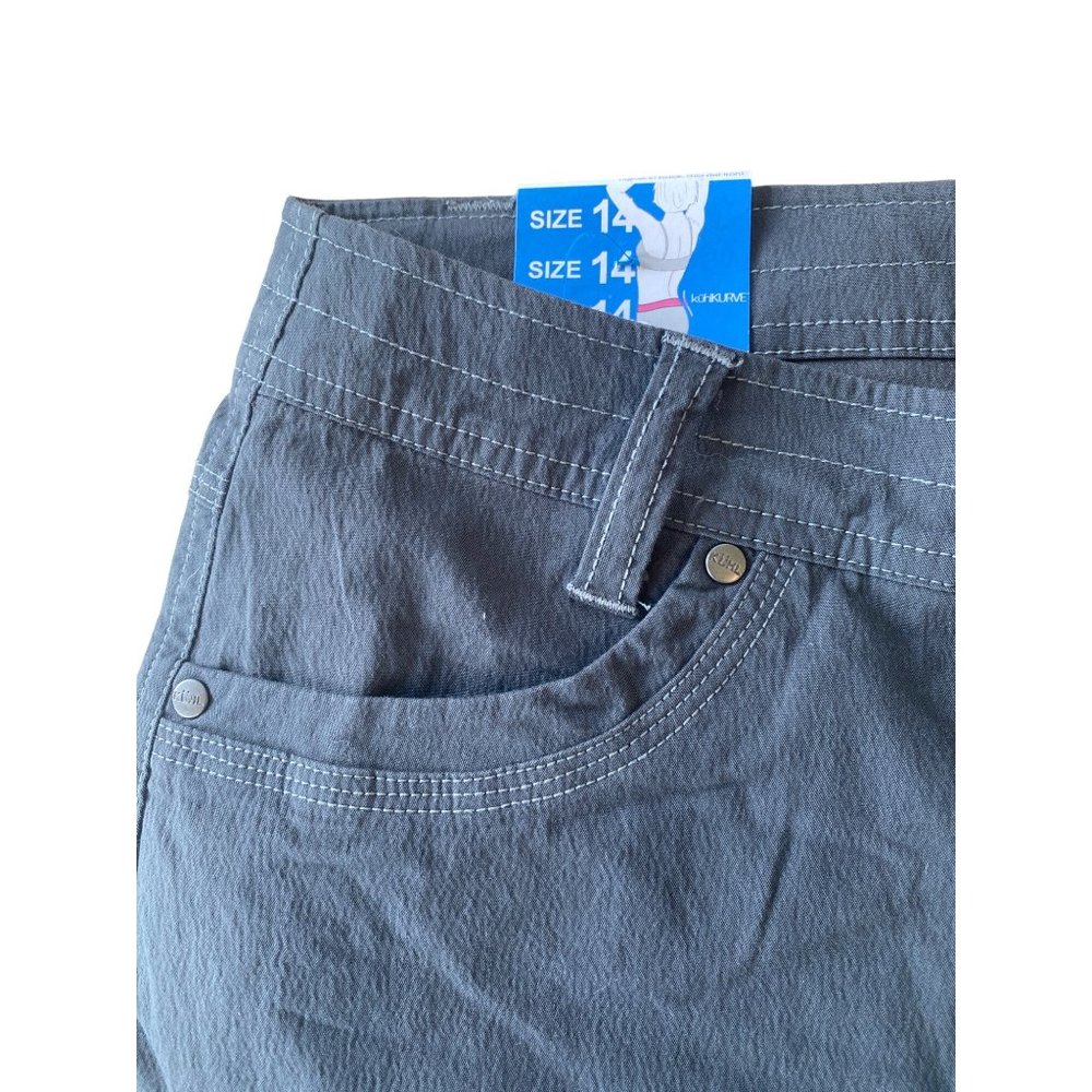 NWT Kuhl Splash 11” Inseam Cargo Shorts Carbon Gray Women’s 14 UPF 50 Hiking - Picture 11 of 12